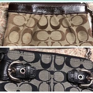 *final price* 2 Coach Wristlets